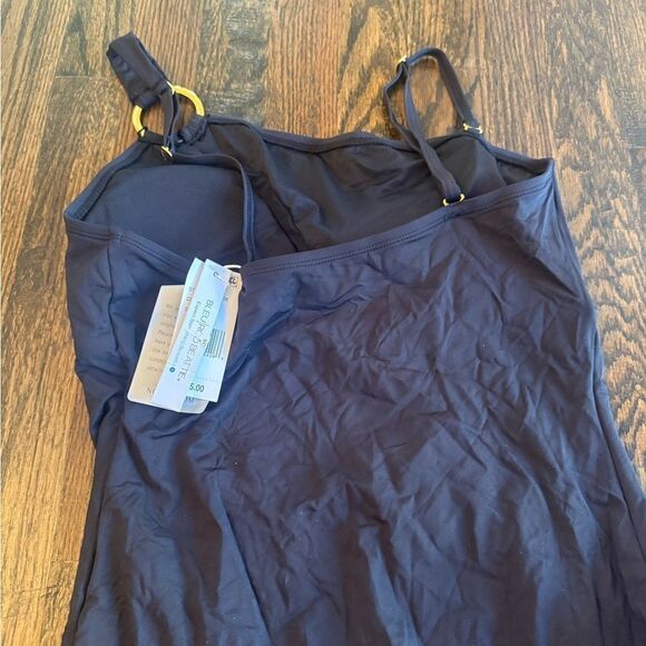 NWT BLEU ROD BEATTIE RING ME UP Asymmetrical One-piece Swimsuit - Picture 6 of 7